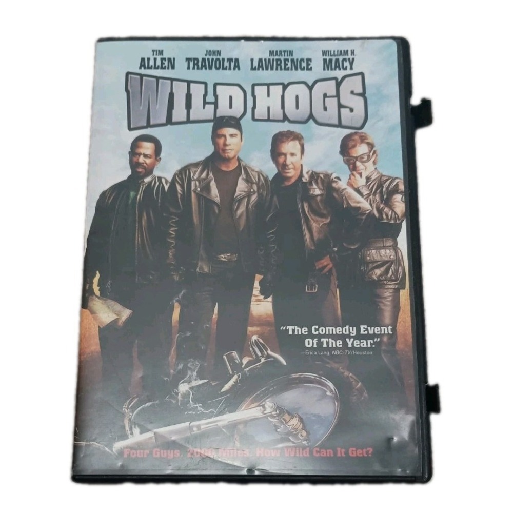 Wild Hogs (DVD: 2007, Widescreen Edition) Tim Allen, John Travolta